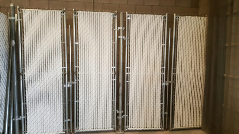 slatted chain link fence for privacy